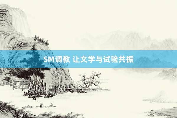 SM调教 让文学与试验共振